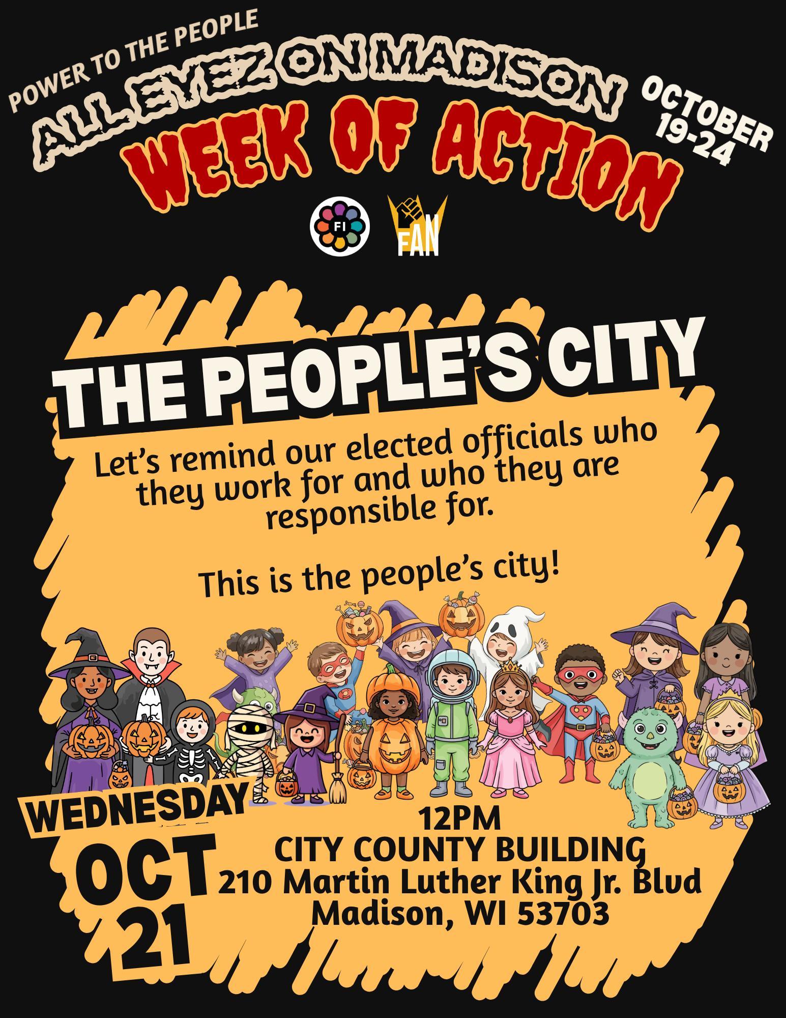 The People's City flyer